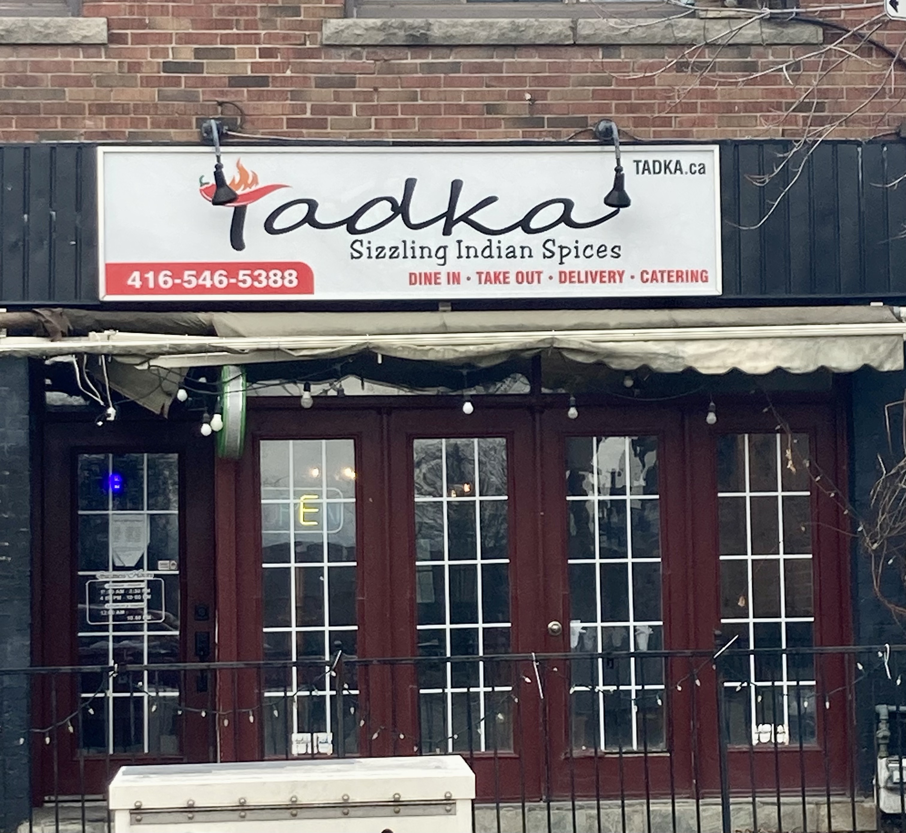 Tadka Indian Restaurant in Etobicoke