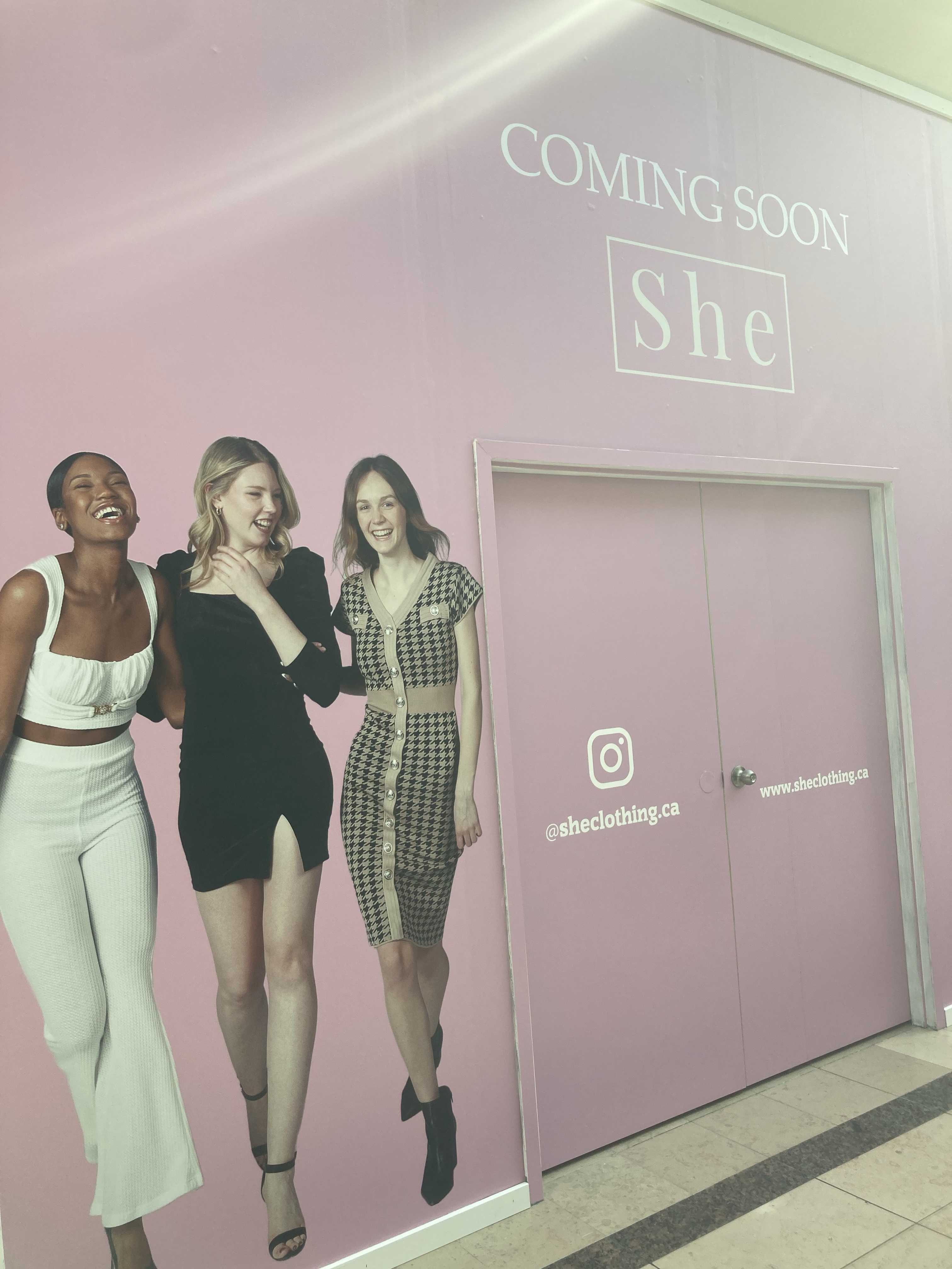 Opening Soon: She Clothing at Sherway Gardens and Markville Shopping Centre