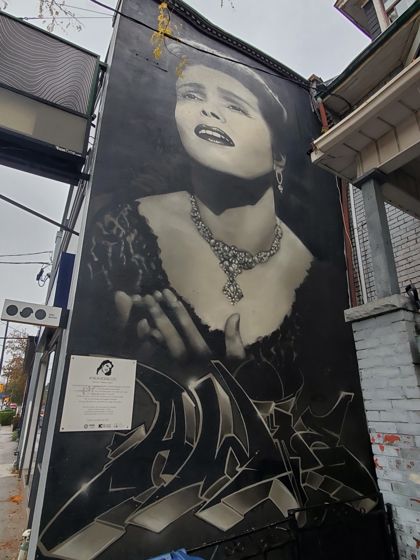 Amália Rodrigues Mural in Little Portugal