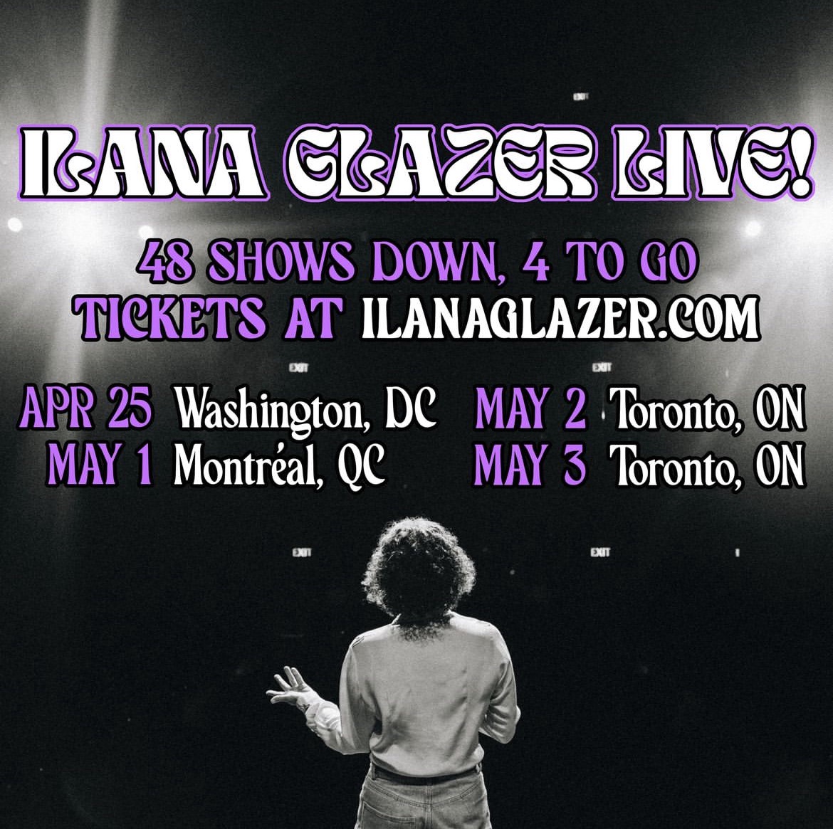 Ilana Glazer Toronto: Last Two Shows of Live Tour May 2nd and 3rd
