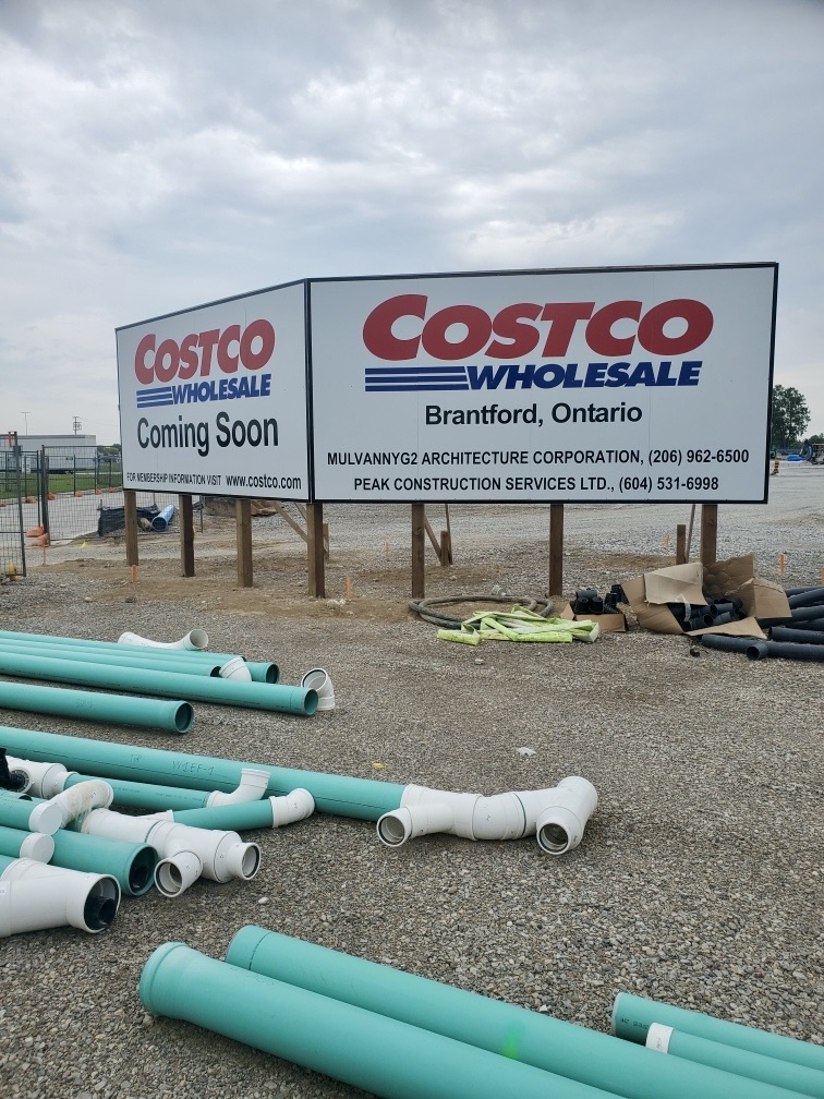 New Costco in Brantford Coming Soon